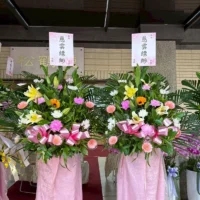 喪禮高架花籃B_弘曜花藝版權所有