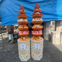 豪華金紋巨無霸蓮花塔-3