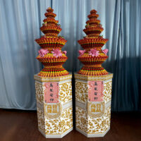 豪華金紋蓮花塔-1