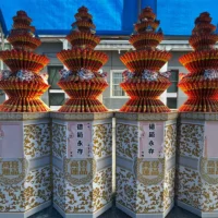 豪華金紋蓮花塔-3