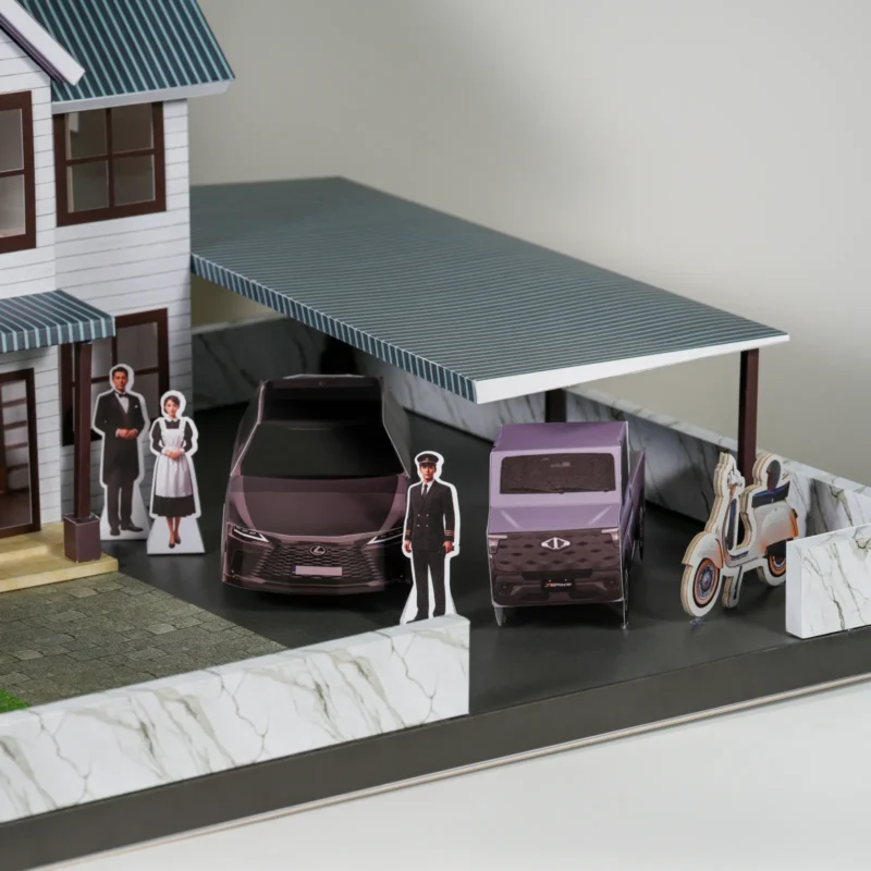 客製紙紮牧場農舍-12