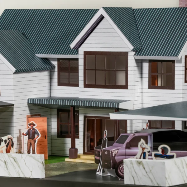 客製紙紮牧場農舍-6