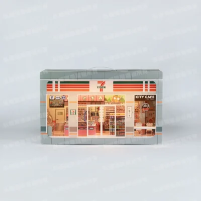 紙紮7-11便利商店情境禮盒-1
