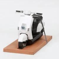 紙紮CUXI機車(白)-4