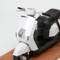 紙紮CUXI機車(白)-5