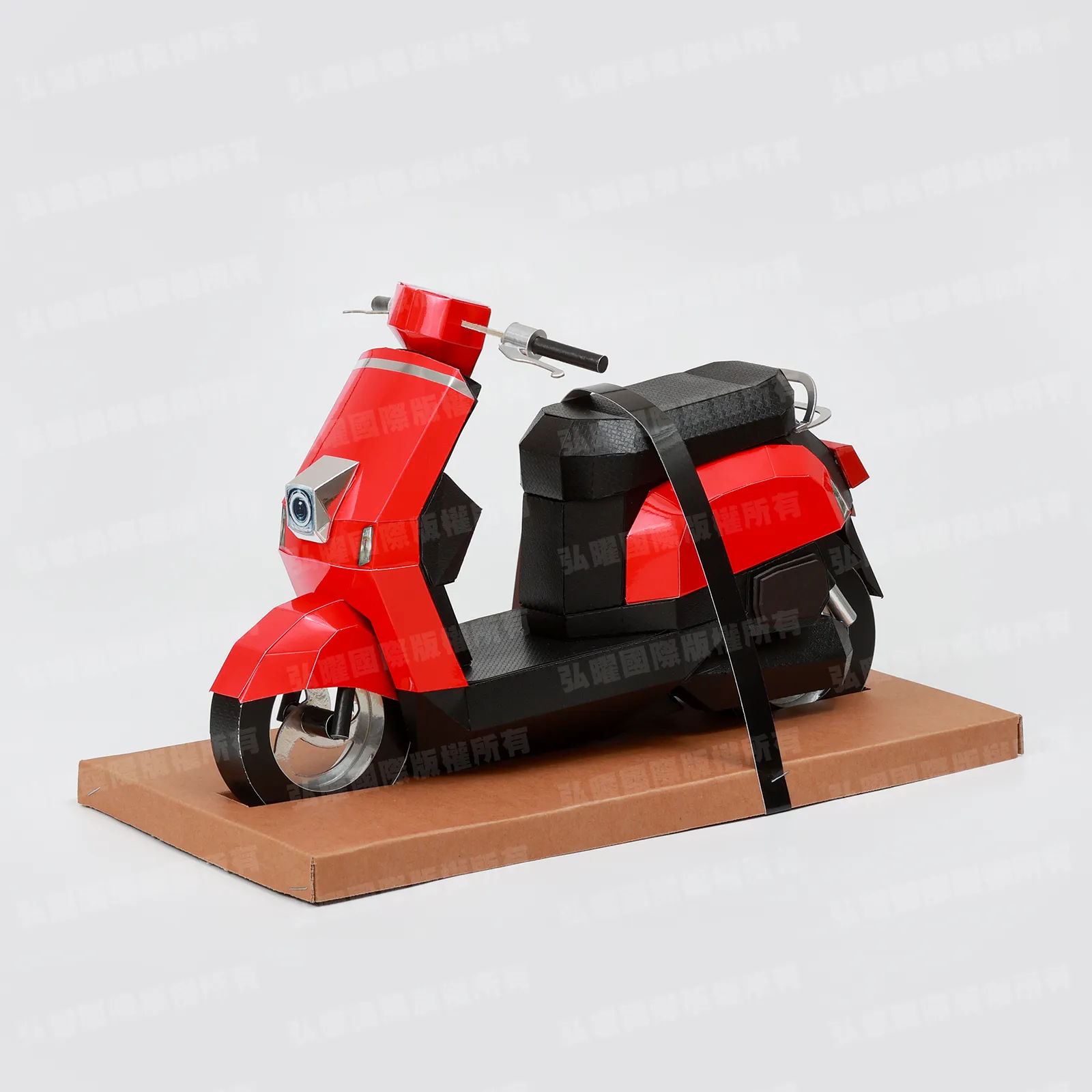 紙紮CUXI機車(紅)-1 紙紮CUXI機車(紅)-1