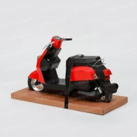 紙紮CUXI機車(紅)-2