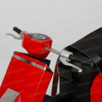 紙紮CUXI機車(紅)-5