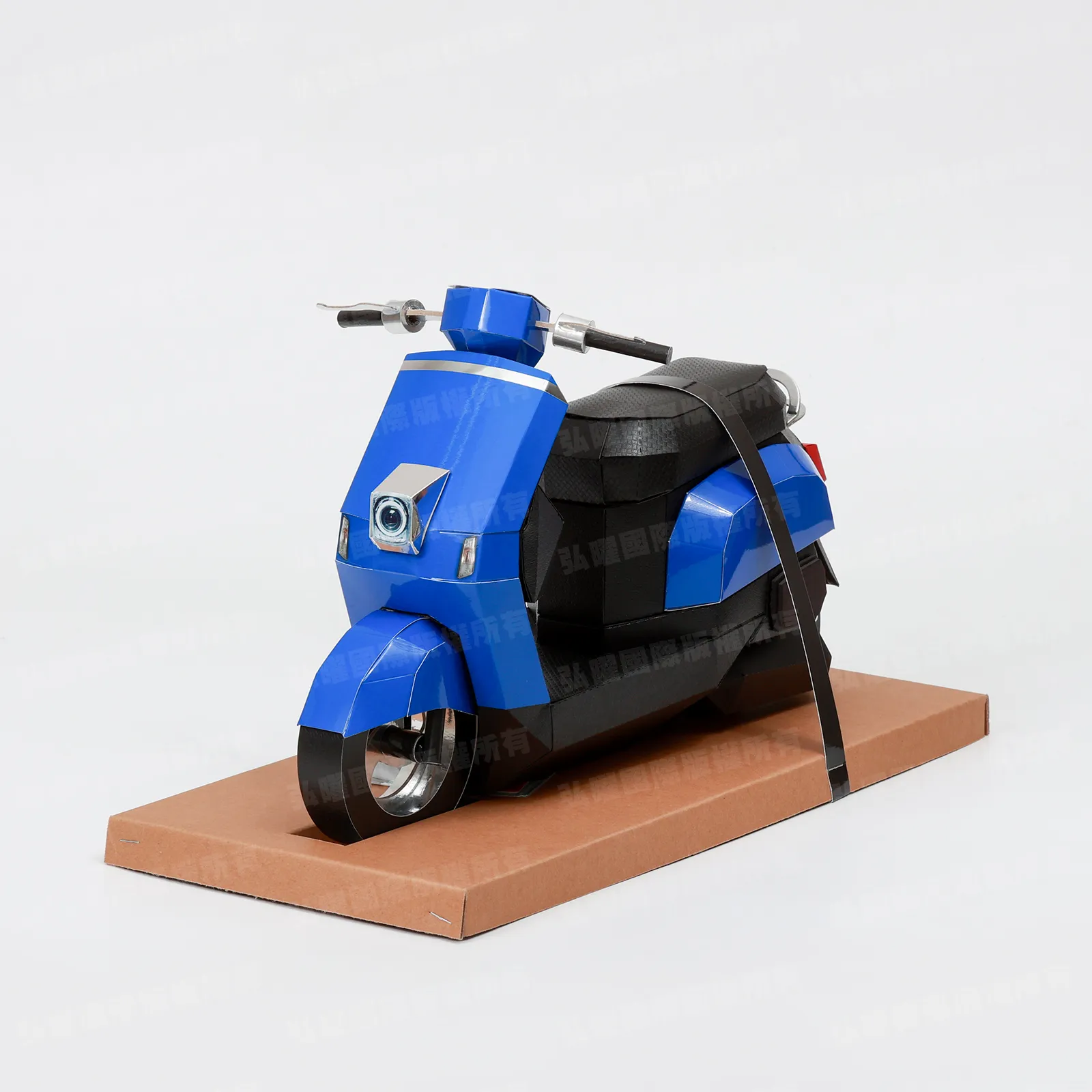 紙紮CUXI機車(藍)-1 紙紮CUXI機車(藍)-1