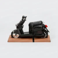 紙紮CUXI機車(黑)-3