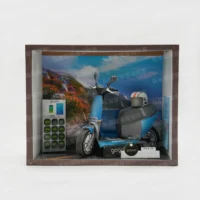 紙紮GOGORO電動機車(藍)-2