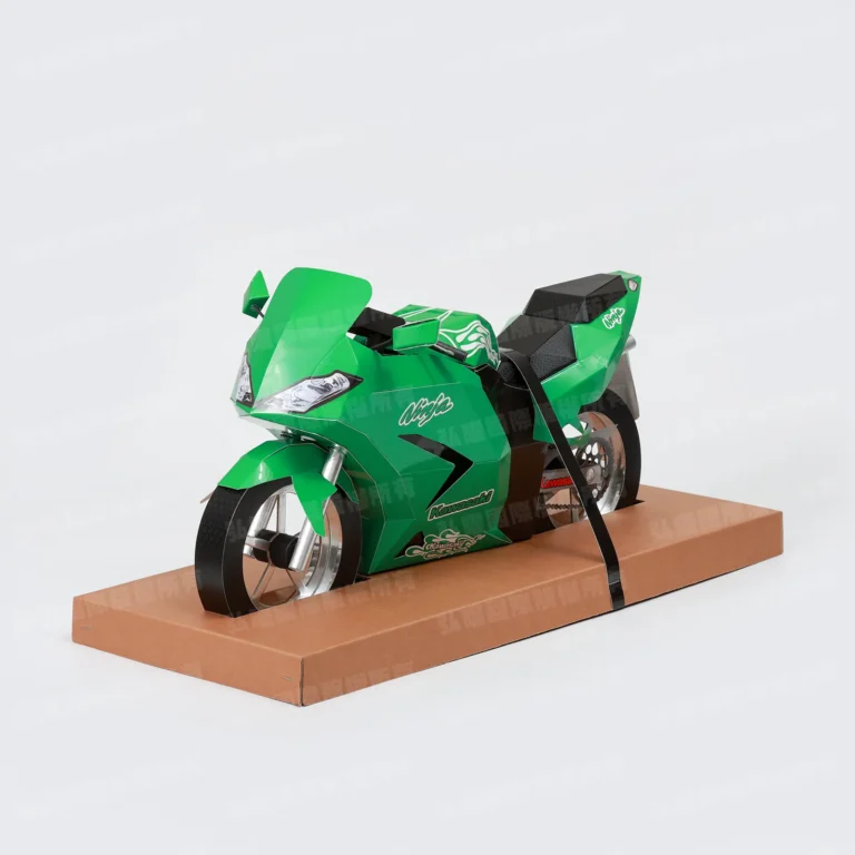 紙紮Ninja250R忍者重機(綠)-1