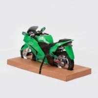 紙紮Ninja250R忍者重機(綠)-2