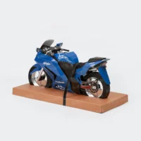 紙紮Ninja250R忍者重機(藍)-2