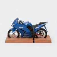 紙紮Ninja250R忍者重機(藍)-3