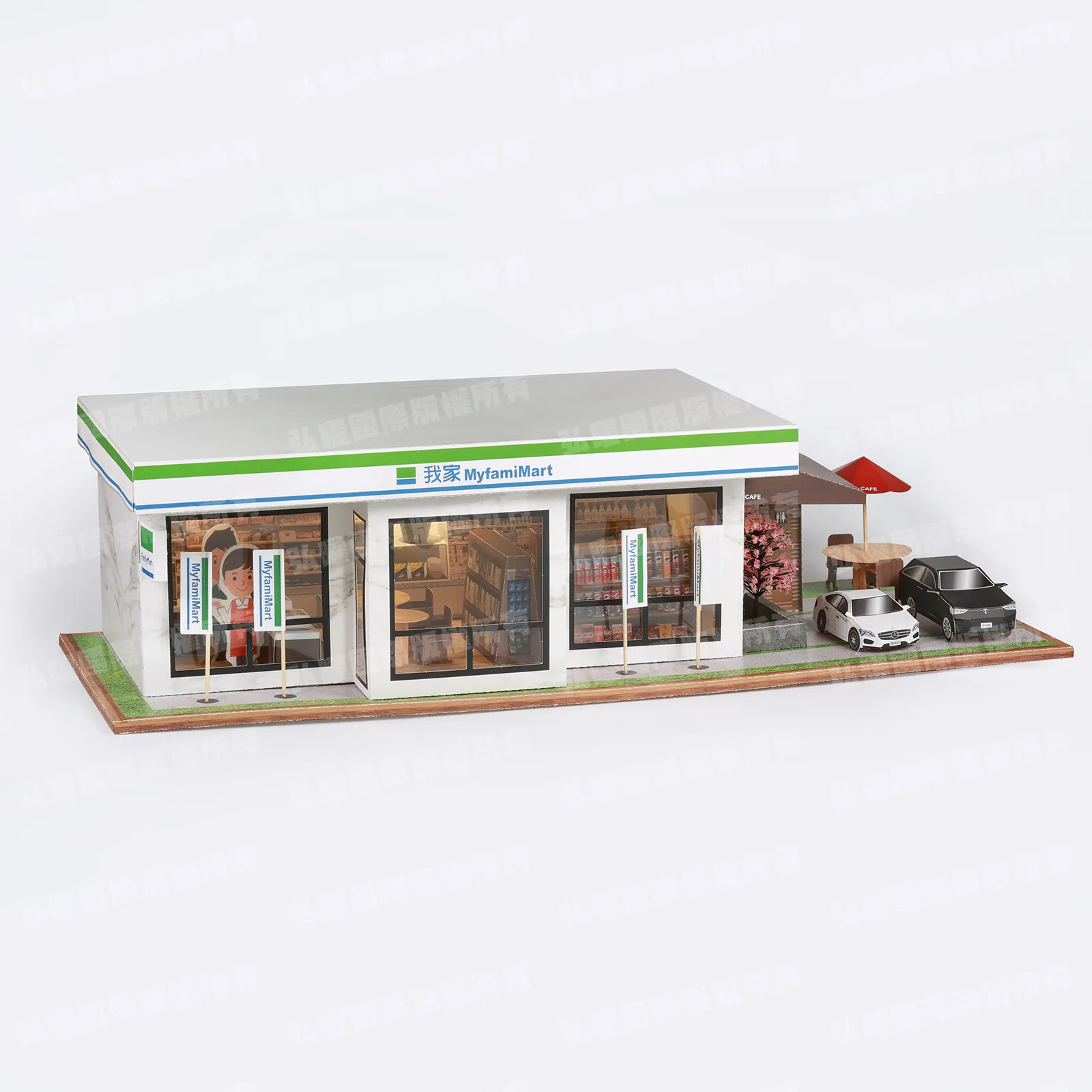 紙紮全家便利商店-1 紙紮全家便利商店-1