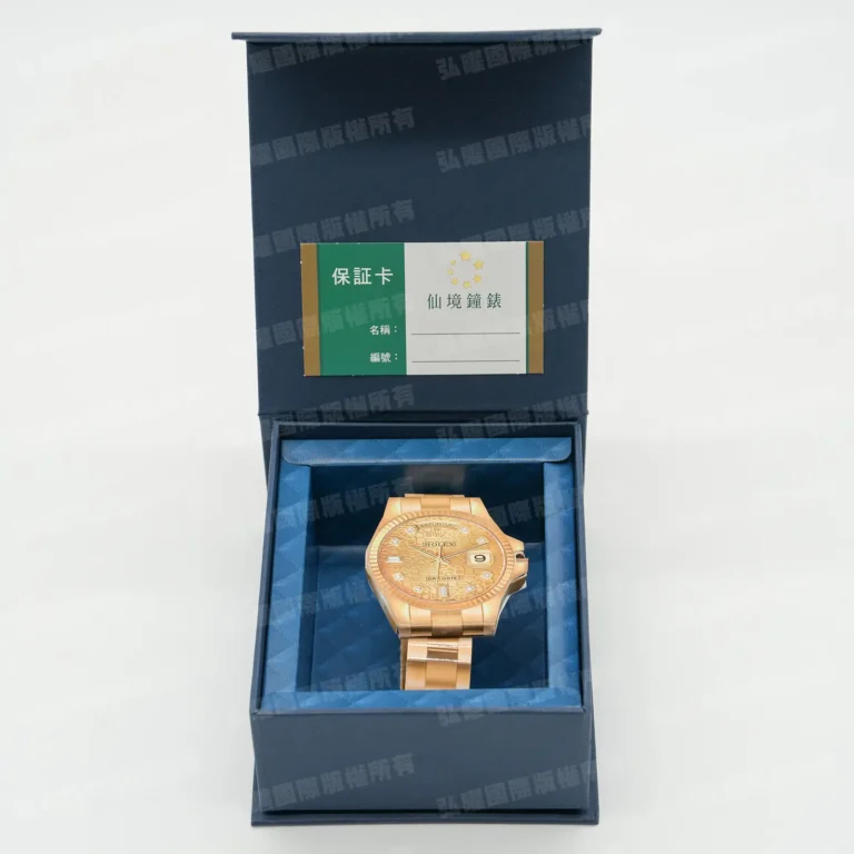 紙紮勞力士紅蟳男手錶-1