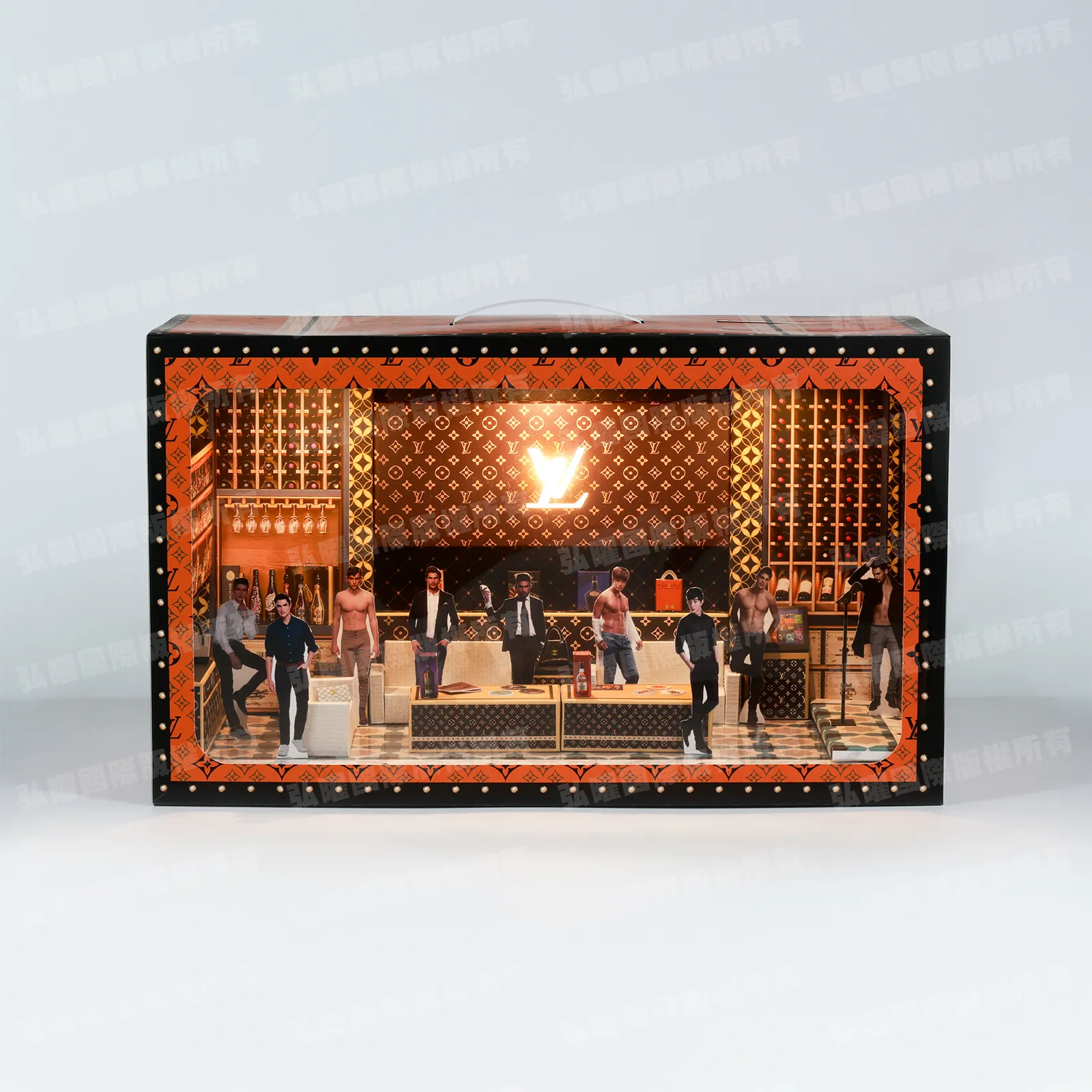 紙紮型男KTV會館-1 紙紮型男KTV會館-1