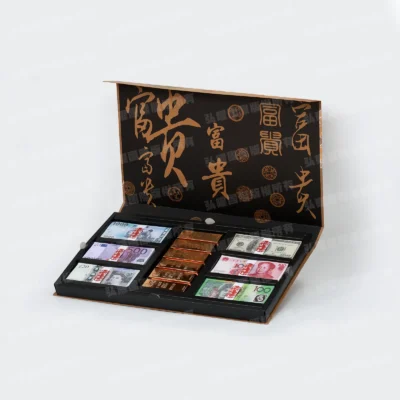 紙紮富貴金算盤禮盒-1