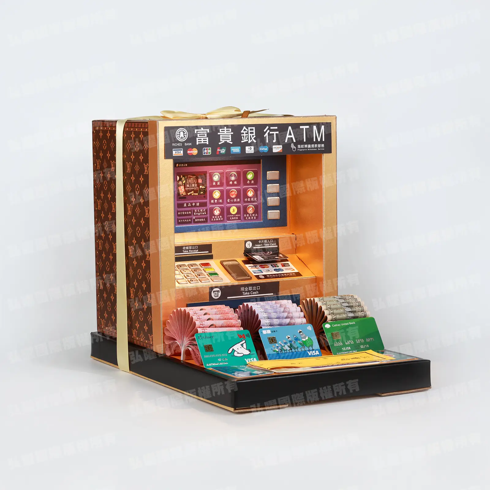 紙紮富貴銀行ATM提款機-1 紙紮富貴銀行ATM提款機-1