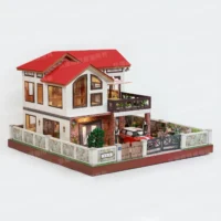 紙紮富邑居(紅屋紅車)-2