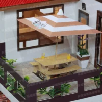 紙紮富邑居(紅屋紅車)-9