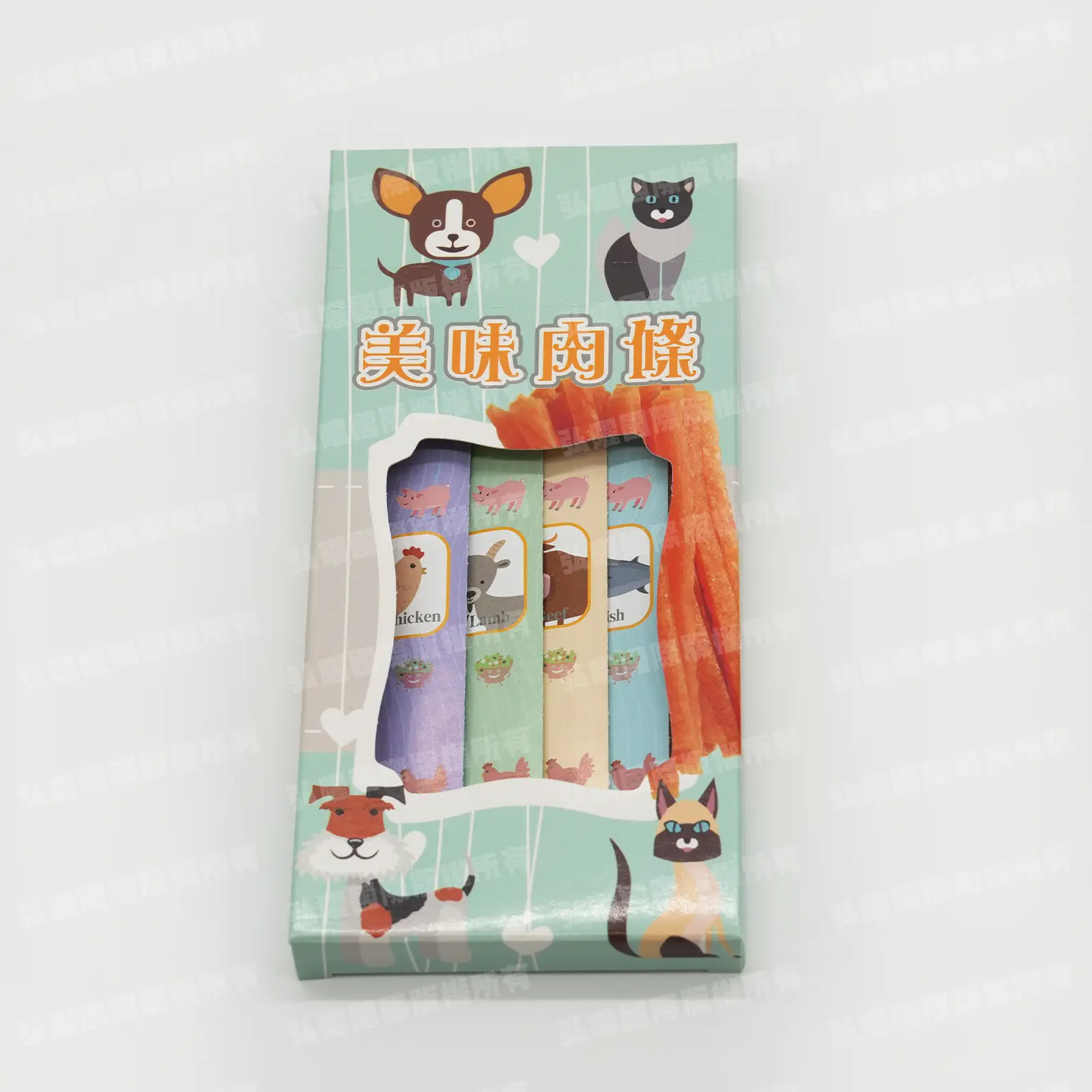 紙紮寵物美味肉條(B款)-1 紙紮寵物美味肉條(B款)-1