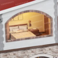 紙紮新合康農場(紅頂紫傘)-4