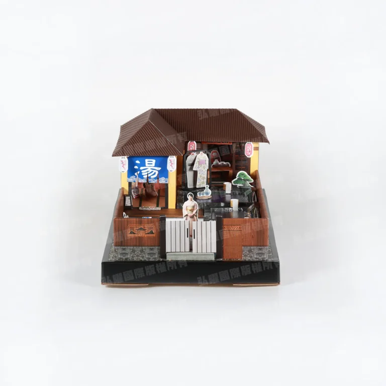 紙紮日式湯屋-1