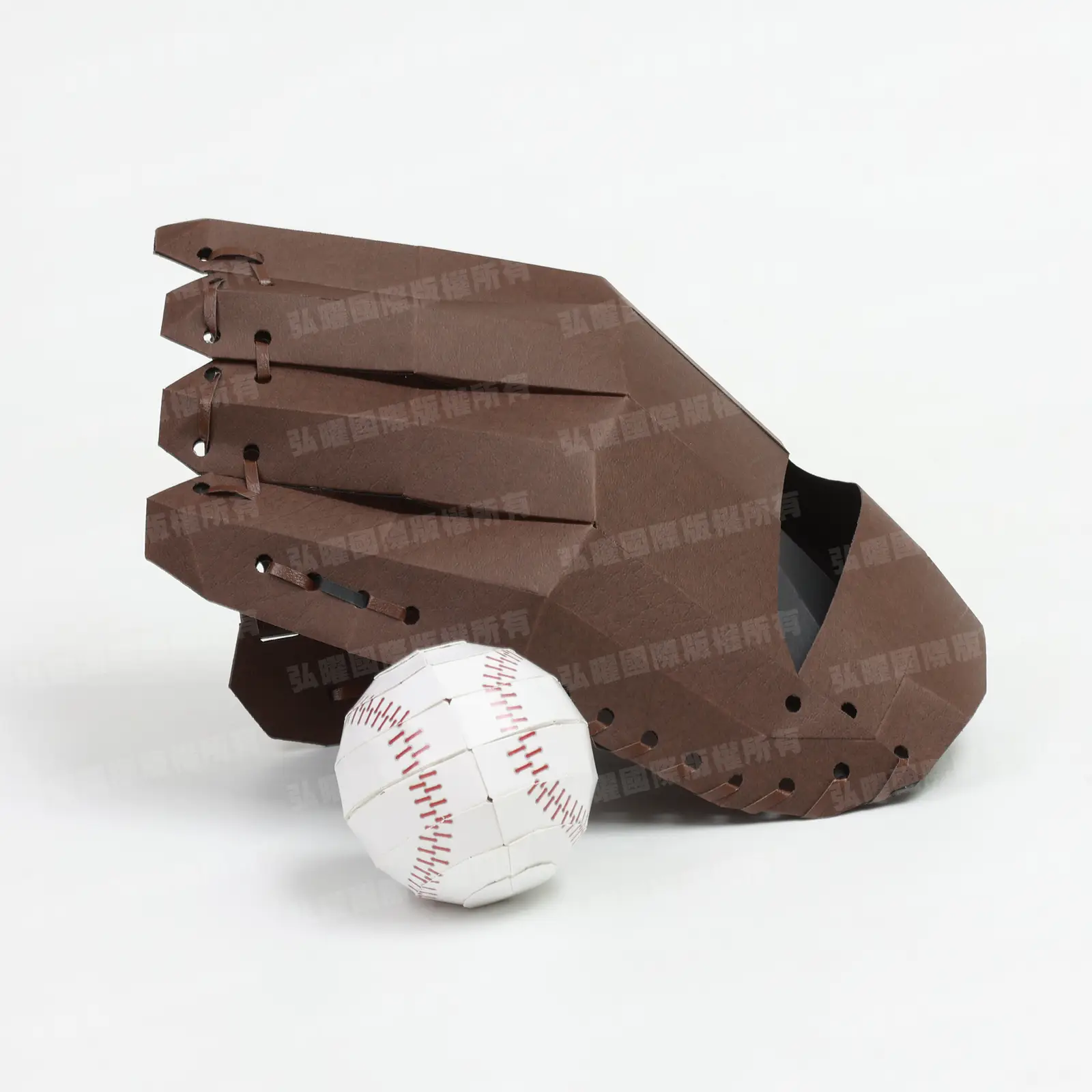 紙紮棒球手套組-1 紙紮棒球手套組-1