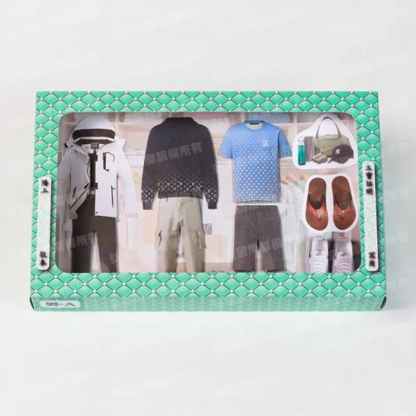 紙紮現代男裝A休閒風-1