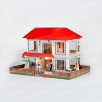 紙紮百合園(紅)-3