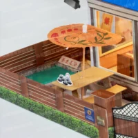 紙紮百合園(藍)-5