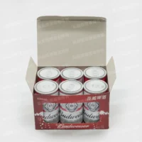 紙紮百威啤酒六入組-5