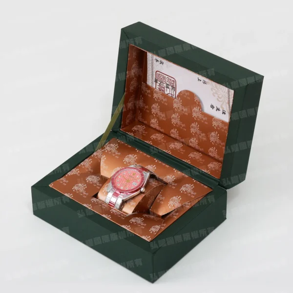 紙紮紅勞力士女手錶-1