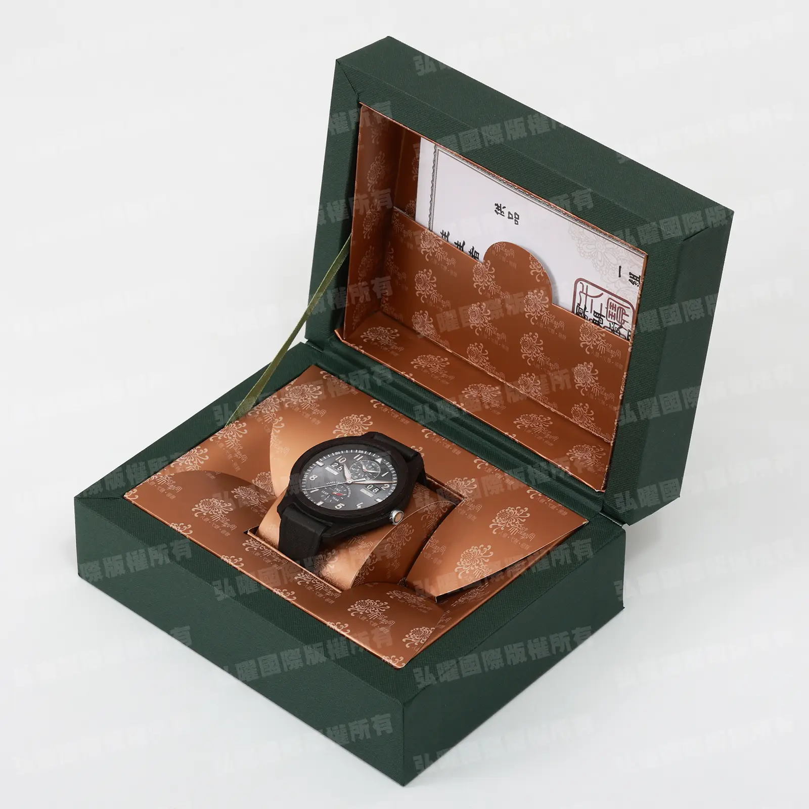 紙紮萬國男手錶(黑)-1 紙紮萬國男手錶(黑)-1