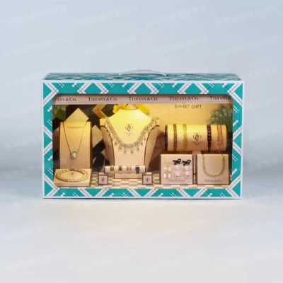 紙紮蒂芬妮精品女飾品禮盒-1