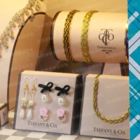 紙紮蒂芬妮精品女飾品禮盒-6