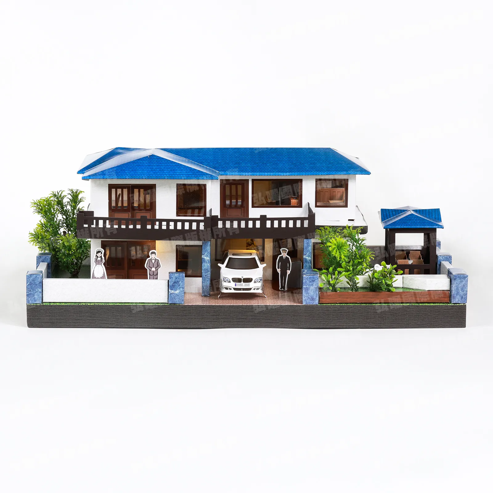 紙紮藍庭雅墅-1 紙紮藍庭雅墅-1