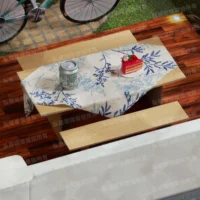 紙紮誼居園別墅(藍)-13