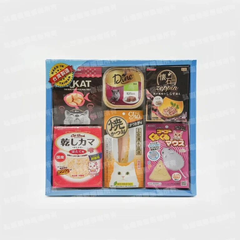 紙紮貓咪零食玩具套組(小)-1