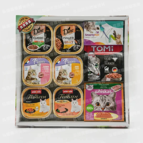 紙紮貓玩具罐頭套組(小)-1