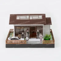 紙紮迷你日式小屋-1