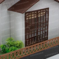 紙紮迷你日式小屋-9