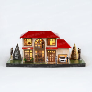 紙紮迷你金銀屋開燈-1