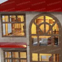 紙紮迷你金銀屋開燈-5