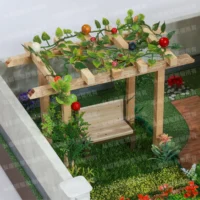 紙紮雙橡園(紅)-9