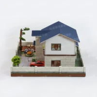 紙紮雙橡園(藍)-5