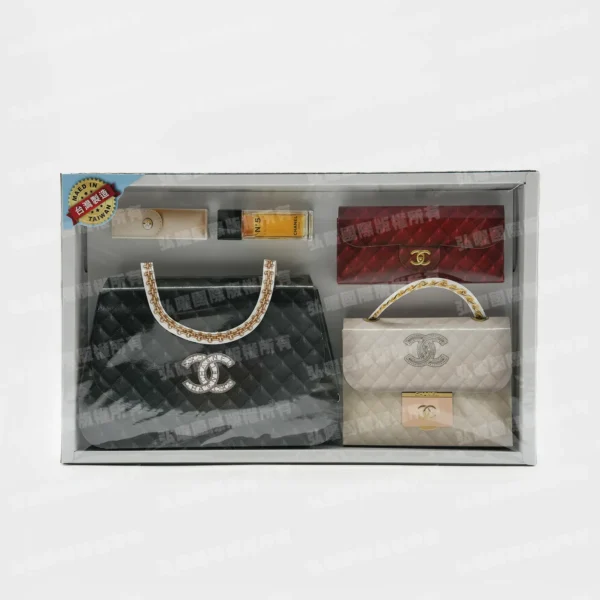 紙紮香奈兒手提包香水組-1