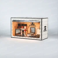 紙紮香奈兒高級彩妝禮盒-3